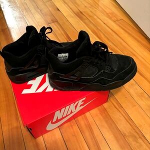 Jordan black cat retro black pour homme